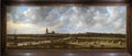 A view of The Hague, framed painting by Dutch painter Jan van Goyen